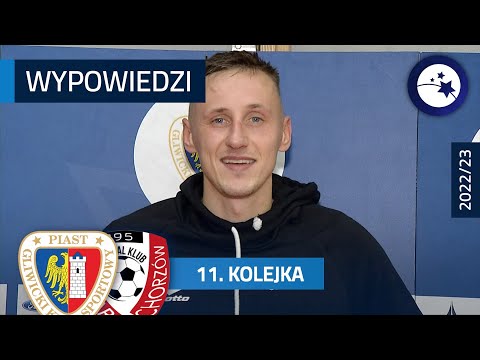 Piast Gliwice - Clearex Chorzów 5:2 | WYPOWIEDZI | 11. kolejka (2022/23)