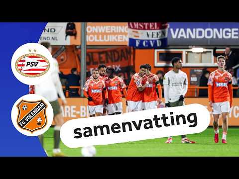 WERELDGOAL in SPANNENDE SLOTFASE!😱 | FC volendam - PSV | samenvatting