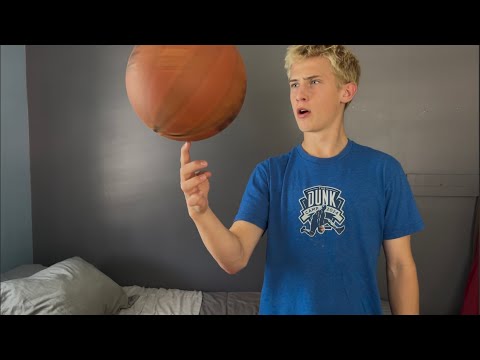 How To Spin A Basketball On Your Finger! (*Easiest Way*)