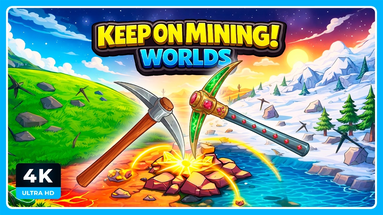 ESTE JUEGO SÍ TE HARÁ ADICTO A MINAR PIEDRAS | KEEP ON MINING! - WORLDS Gameplay Español