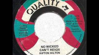 Ripton Hylton aka Eek A Mouse - No Wicked Can't Reign
