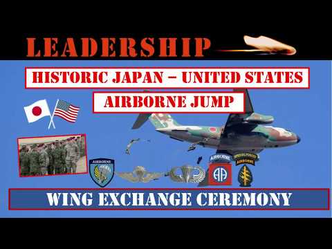 Historic Japan United States Airborne Jump