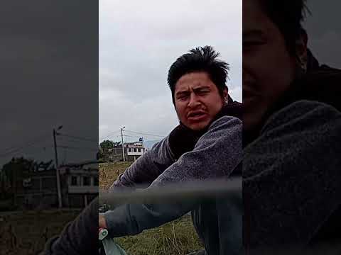 Mecánico de #Pujilí creyendose Tarzán conmigo. #Cotopaxi