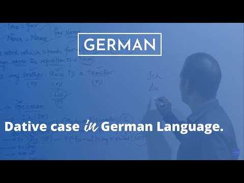 German - Dative case in German language