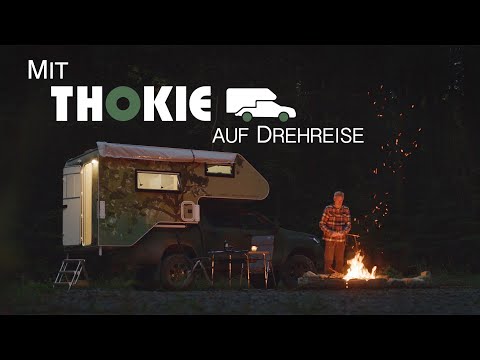 Mit THOKIE auf Drehreise - Naturfilmer mit der Pickup Wohnkabine im Einsatz - 4x4 - Offroad - Allrad