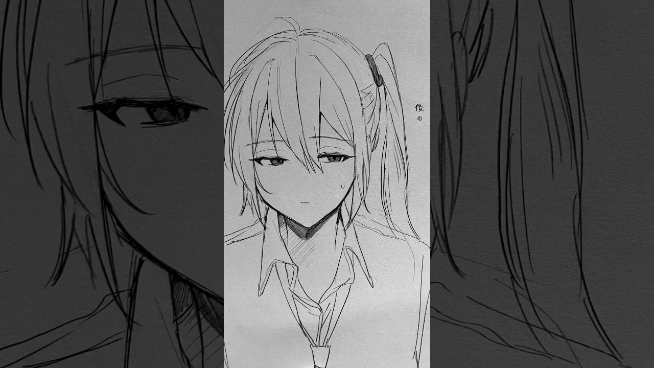 返して　#イラスト#アナログイラスト#drawing #illustration #手描き#art #初音ミク#亞北ネル#重音テト