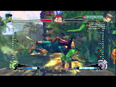 SSFIVAE~ M.Bison (EMP Tampa Bison) vs.  Guy (TBR S3ns3i Guy) HD