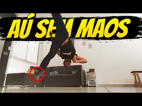 ACROBACIA para PRINCIPIANTES en MENOS de 5 MINUTOS (AU SEM MAOS / AERIAL) CAPOEIRA TUTORIAL