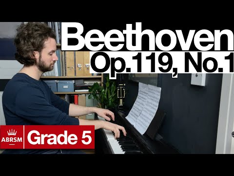 Beethoven - Bagatelle in Gm (ABRSM Grade 5 2023-24 A5) | Piano Progress Week 80