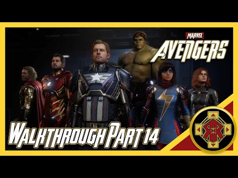 MARVEL'S AVENGERS Walkthrough Part 14 - Mayhem Over Manhattan - No Commentary