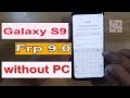 Samsung S9 Frp Lock Bypass Android 9 0 Without PC Tip