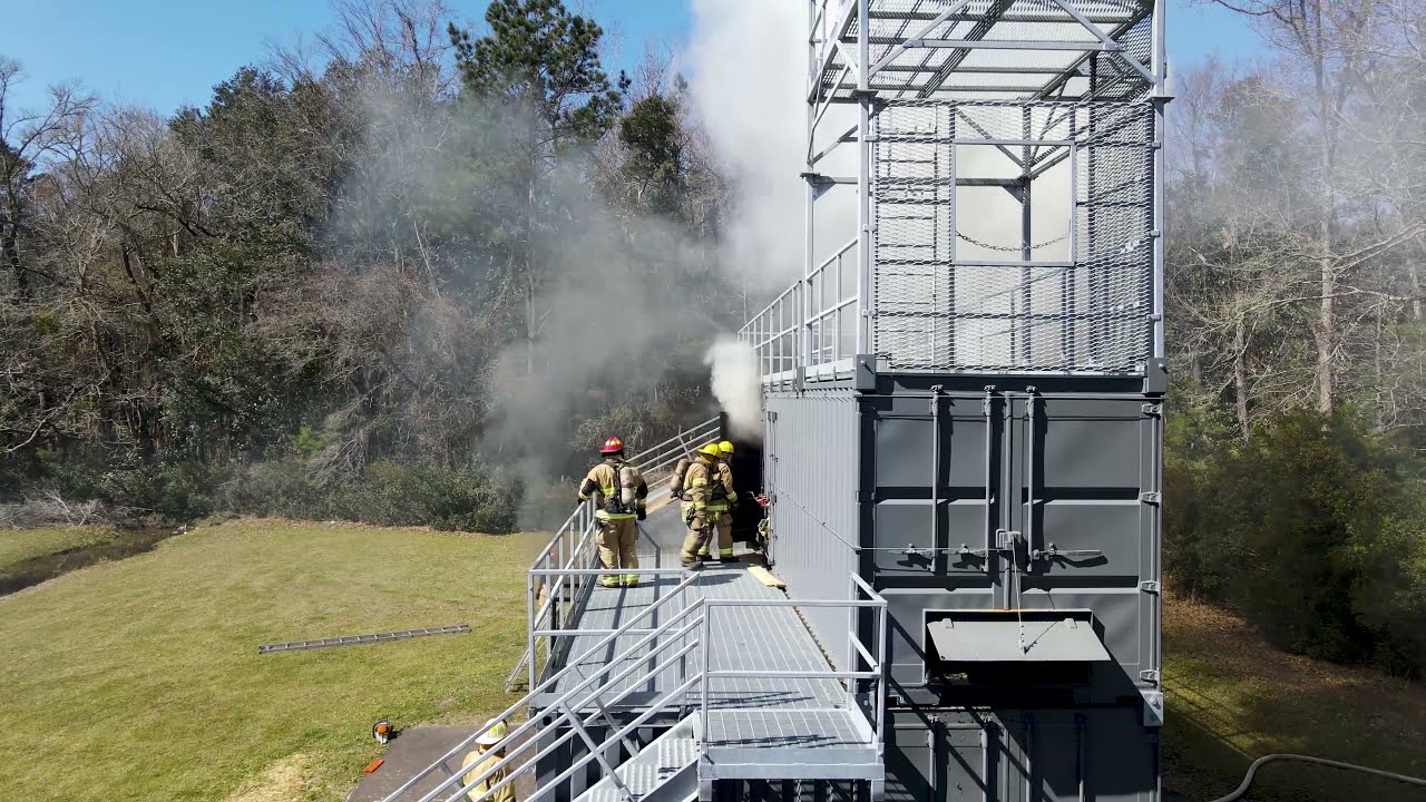 Live Fire Training Structure Demonstration, John's Island, SC