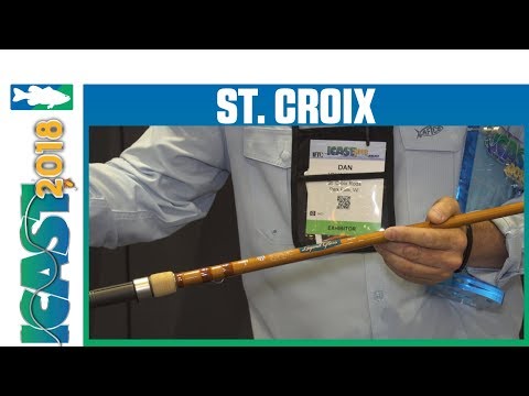 Best of Show ICAST 2018 Freshwater Rod- St. Croix Legend Glass Crankbait Spinning Rod | iCast 2018