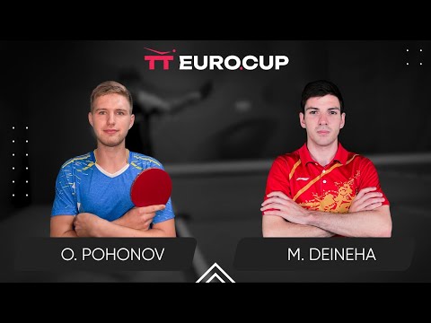 12:50 Oleksandr Pohonov - Maksym Deineha 09.06.2024 TT Euro.Cup Ukraine Professional. TABLE 3