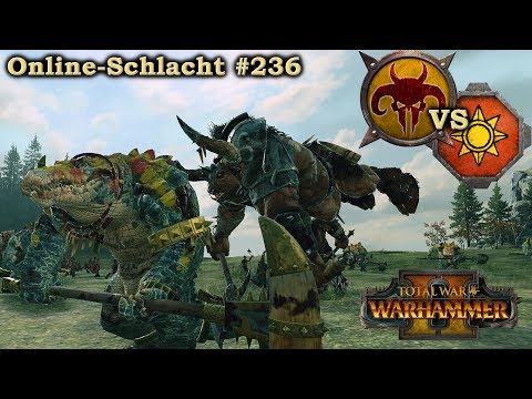 Minotauren-Schubser - Tiermenschen vs Echenmenschen - Total War: Warhammer 2 - #236 [Deutsch/German]