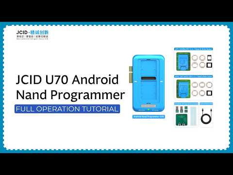 JCID U70 Gen 2 UFS Programmer Vista previa  6