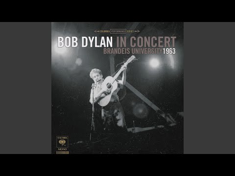 Videoclip de Bob Dylan's Dream (Live at Brandeis University, Waltham, MA - May 1963) — Bob Dylan