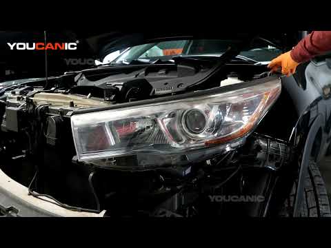 2014-2019 Toyota Highlander – How to Remove the Headlight Assembly