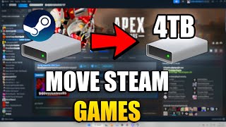 How To Move Steam Games to Another Hard Drive (October 2023 Tutorial)