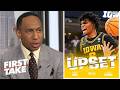 FIRST TAKE Stephen A GOES CRAZY To Iowa Upsets Florida 73 72 In Second Round Of NCAA Tournament