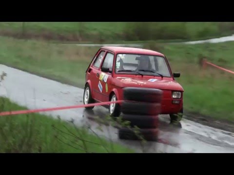 Zięcina Andrzej / Bajorek Anna - Fiat 126p - KJS Wiosenny Super OeS Moszczenica 24-04-2016