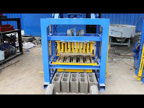 machine de fabrication de parpaing hourdis brique de ciment manuelle Congo, Côte d’Ivoire, Sénégal