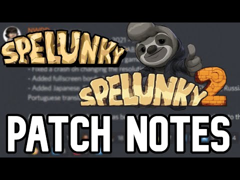 FINALLY! Spelunky 2 PS4 PATCHED + Spelunky HD too?!