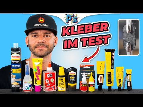 Ich teste alle Kleber - wer gewinnt? ÜBERRASCHUNG! [PLA / PETG / NYLON 3D Druck]
