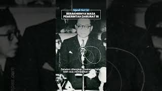 Sejarah Berakhirnya PDRI 13 Juli 1949 Seusai Belanda Tandatangani Perjanjian Roem-Royen