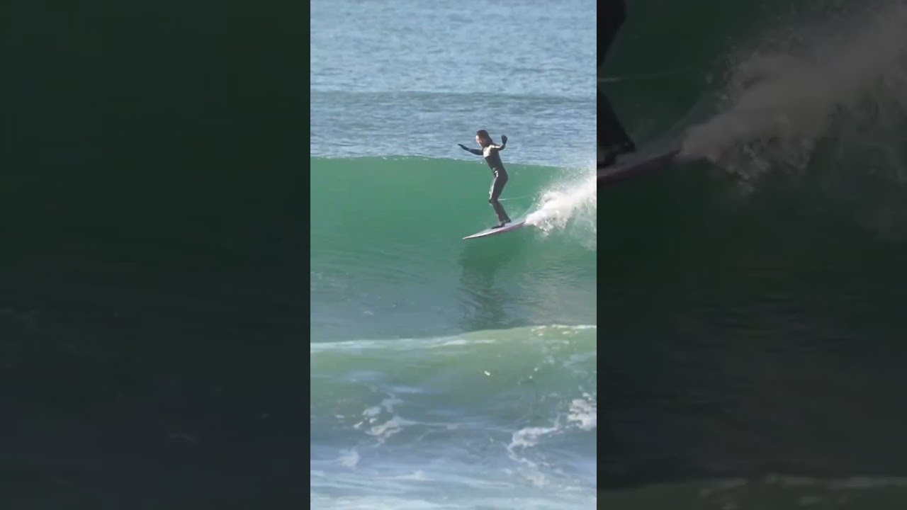 So much fun!! #ロングボード #女子サーファー #longboardsurfing