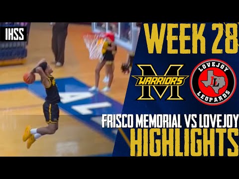 Lovejoy Defeats Memorial 74-64 in Regional Final Basketball Highlights