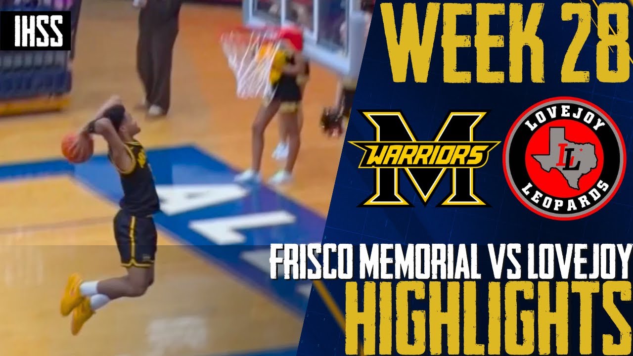 Lovejoy Defeats Memorial 74-64 in Regional Final Basketball Highlights