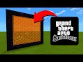 How To Make A Portal To The GTA San Andreas Dimension in Minecraft!