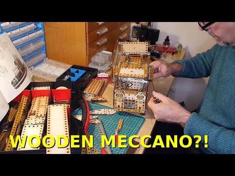 You’ve NEVER Seen a Meccano Set Like This (Made of Wood!)