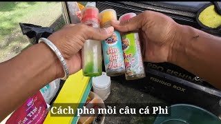 Chia sẻ cách pha mồi câu cá phi với combo Bạo Phi của DT | Duy Saigon fishing