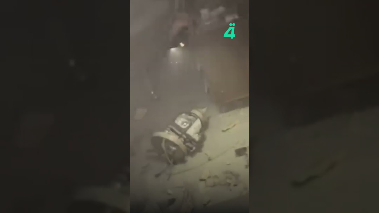 فيديو | سقوط طائرة مسيرة داخل منفذ طريبيل الحدودي بين العراق والأردن