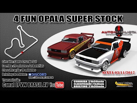 4FUN Opala Super Stock - AMS – Autódromo de Santa Cruz do Sul – RS