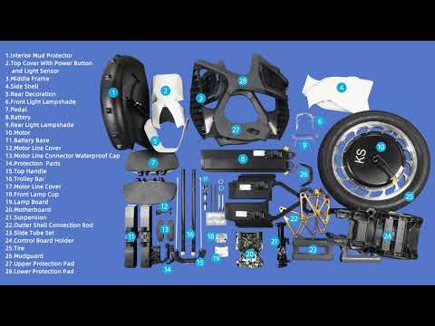 King Song S18 Disassembly Video