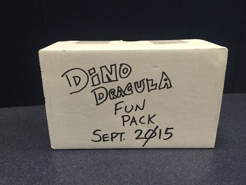 UNBOXING - Dinosaur Dracula Fun Pack - SEPT 15
