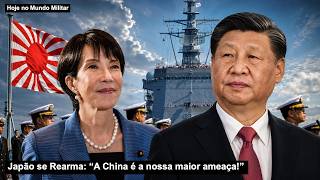 Japão se Rearma: “A China é a nossa maior ameaça!”