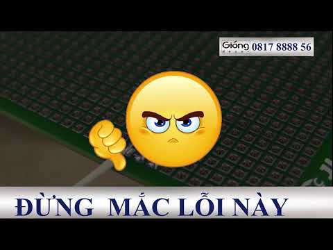 NHỮNG LỖI CẦN TRÁNH KHI HÀN LED - GIÓNG DECOR