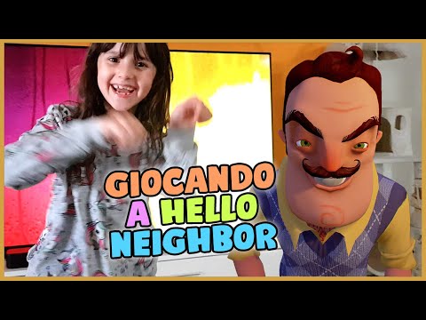 Alyssa Vs Hello Neighbor 😱 Che paura!