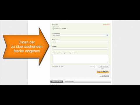 Tutorial - Markenüberwachung Deutschland in wenigen Schritten schalten