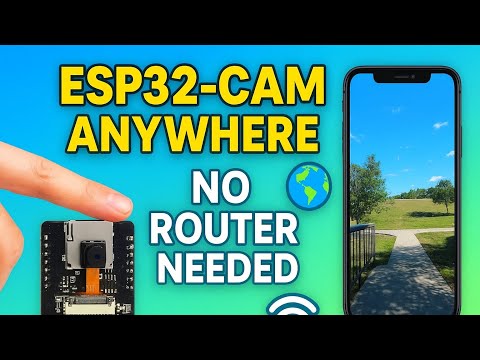 Watch ESP32-CAM Live on Your Phone from Anywhere | Ngrok Setup
