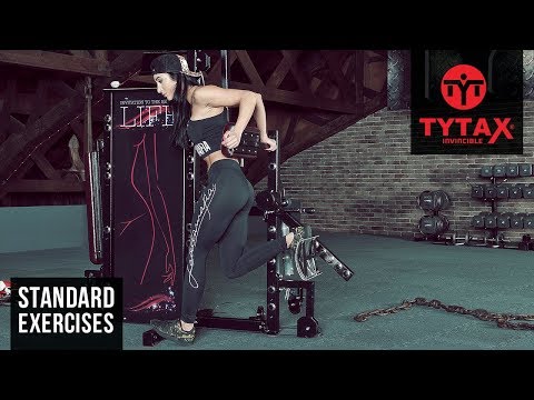Lever Standing Glute-Hip Kickback | TYTAX® S6