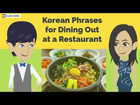Korean Dining Phrases You're Actually Going to USE - Learn Korean