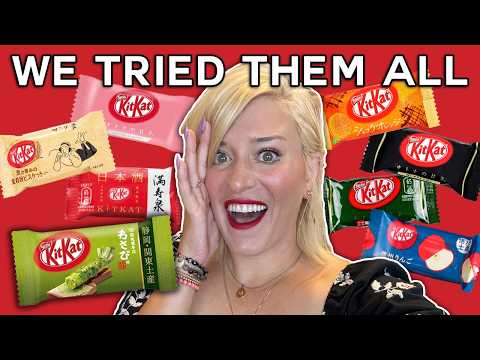 We Tried 31 Kit Kat Flavors And Ranked Them!