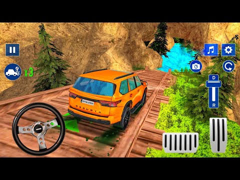 Offroad Jeep Hill 4x4 Driving Simulator - Luxury SUV Mountain Drive - Car game - Android games