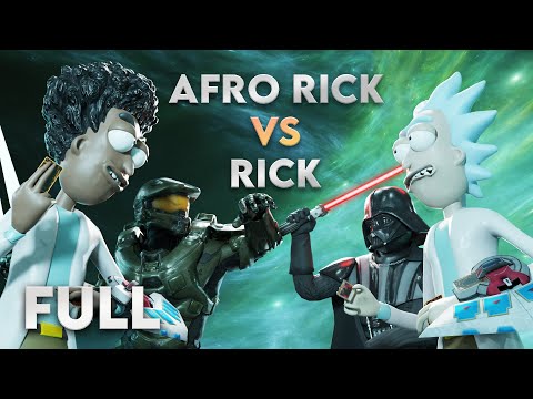 Rick Duels Afro Rick [FULL DUEL]  Halo VS Star Wars In YuGioh Rick & Morty