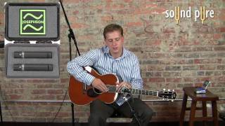 Video thumbnail for Josephson C42 Microphones - Acoustic Guitar by soundpurestudios